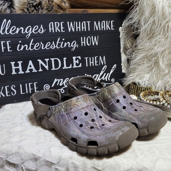 Crocs Iconic Comfort Real Tree Camo Clogs - Picture 4 of 12